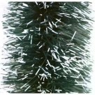 Festão Verde Nevado 16cm x 2M – Enfeite Natalino Decorativo para Árvores, Portas, Janelas e Vitrines