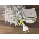 Lâmpada Rede Estrelada 120 Leds 3m 8F Branco para Decoração Natalina