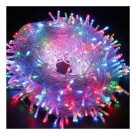 isca LED 500L Colorido Fio Transparente 45,3 Metros 220V – 8 Funções de Iluminação Natalina para Árvores, Fachadas e Decoração Interna e Externa