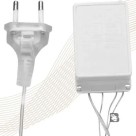 Pisca LED 300L Colorido Fio Transparente 27,3 Metros 220V – 8 Funções de Iluminação Decorativa para Árvores de Natal, Fachadas e Ambientes Internos