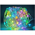 Pisca Fio LED 200L Colorido 20 Metros Bivolt Fio Transparente com 8 Funções de Iluminação para Natal e Festas