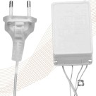 Cascata LED 240L Branco Quente 220v Decoração Natal Festas e Ambientes