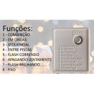 Cascata 240L Colorido 8 Funções 4,3×0,78 m 220V – Iluminação LED Natalina Decorativa para Fachadas, Árvores e Varandas