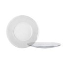 PRATO RASO DURAX GEMA 25,5CM EM VIDRO TRANSPARENTE – ELEGÂNCIA, RESISTÊNCIA E SOFISTICAÇÃO PARA SUA MESA