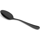 Colher de Mesa Sunshine Black 19cm Talher Metálico Preto Elegante