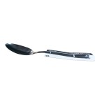 Colher Grande Servir Sunshine Black 24 cm Talher Metálico Preto Elegante