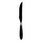 Faca para Churrasco Sunshine Black 20 cm Inox Cabo Preto Ergonômico Linha Premium