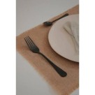 Garfo de Mesa Sunshine Black 19,5 cm Inox Preto Fosco Linha Premium Ergonômico