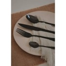 Garfo de Mesa Sunshine Black 19,5 cm Inox Preto Fosco Linha Premium Ergonômico