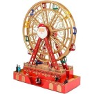 Roda Gigante LED Musical Natalina com Movimento e Canções – Enfeite Decorativo de Mesa