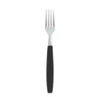 Garfo de Mesa Caprese Preto em Aço Inox com Cabo Ergonômico | Talher Moderno e Sofisticado para Refeições e Mesa Posta Completa