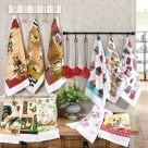 Pano de Copa Felpuda Estampada 38x60cm Algodão Alta Absorção
