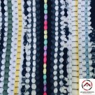 Tapete Malha Trançada 30x50cm Decorativo Absorvente Antiderrapante para Banheiro e Cozinha