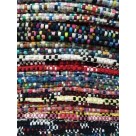 Tapete Malha com Fio Grande 42x1,24m Artesanal Decorativo para Sala, Quarto e Corredor