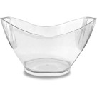Champanheira Baladeira Cristal 9,5 L Transparente – Balde de Gelo Elegante para Festa