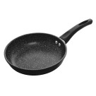 Frigideira 24cm com Revestimento Cerâmico Preto para Fogão de Indução | Antiaderente, Saudável, Durável e de Alta Performance para Cozinhar Sem Óleo