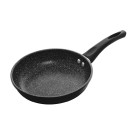 Frigideira 20cm com Revestimento Cerâmico Preto para Fogão de Indução Antiaderente e Alta Durabilidade com Fundo Triplo Magnético