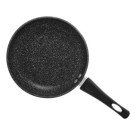 Frigideira 20cm com Revestimento Cerâmico Preto para Fogão de Indução Antiaderente e Alta Durabilidade com Fundo Triplo Magnético