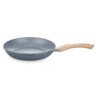 Frigideira 20cm com Revestimento Cerâmico Granito para Fogão de Indução Antiaderente e Durável com Fundo Triplo Magnético