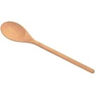 Colher de Madeira 30cm – Utensílio de Cozinha Sustentável em Madeira Natural para Mexer, Misturar e Servir Alimentos