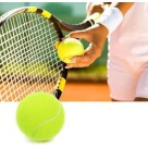 Bola de Tênis com 3 Unidades – Conjunto C/3PCS em Borracha e Feltro Resistente para Treino, Lazer e Brincadeiras com Pets