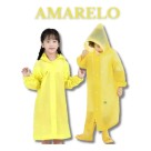 Capa de Chuva Infantil GM Gold – Impermeável, Leve e Resistente, Ideal para Escola e Passeios