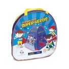 Barraca Infantil Turma dos Super Heróis Dobrável Portátil para Crianças com Estampa Colorida