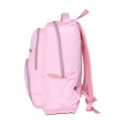 Mochila Wyouth Stylus Color Rosa Reforçada com Bolsos e Compartimento Amplo para Escola e Uso Diário