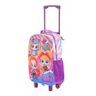 Mochila Infantil com Rodinha + Lancheira Térmica + Estojo – Kit Escolar Completo