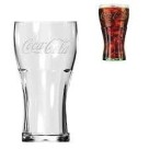 Copo de Vidro Coca Contour Cristal 470ml Modelo Original com Logo em Alto-Relevo, Vidro Resistente e Design Clássico para Refrigerante, Drinks e Sucos