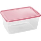 Organizador Retangular Slim 3,2L Multiuso Para Gavetas, Prateleiras e Armários