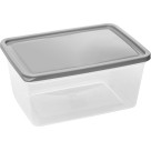 Organizador Retangular Slim 3,2L Multiuso Para Gavetas, Prateleiras e Armários