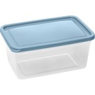 Organizador Retangular Slim 3,2L Multiuso Para Gavetas, Prateleiras e Armários