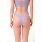 Calcinha Lavanda Tanga Baixa Sem Costura Adulto GG Conforto Extremo, Ajuste Anatômico e Toque Suave para Uso Diário