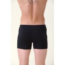 Cueca Boxer Adulto Preta GG Masculina com Tecido Flexível, Toque Macio e Excelente Ajuste para Uso Prolongado