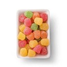 Bala de Goma de Frutas Sortidas em Formato de Sino 200 g – Gomas Macias Açucaradas Coloridas