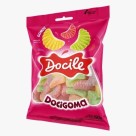 Docigoma Gomos Sortido 190g Docile – Balas de Goma Macias Frutadas e Coloridas para Festas, Lembrancinhas 