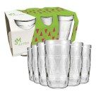 Copo Zumba Suco 270ml Conjunto com 6 Peças Transparente para Bebidas – Durável e Resistente