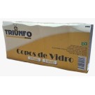 Copo de Vidro 235ml Conjunto com 3 Peças Transparente Triunfo – Copos Resistentes para Água, Suco e Bebidas em Geral