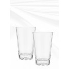 Copo de Vidro 235ml Conjunto com 3 Peças Transparente Triunfo – Copos Resistentes para Água, Suco e Bebidas em Geral