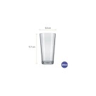 Copo de Vidro Bar Long Drink 264ml Transparente – Copo Resistente para Drinks, Coquetéis, Sucos e Bebidas Geladas