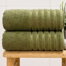 Toalha de Rosto Felpuda Comfort Verde 45x75cm Alta Absorção Toque Macio para Banheiro e Lavabo