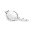 Peneira Inox 16cm com Cabo Longo – Peneira de Aço Inoxidável com Malha Fina para Coar Chá, Café, Sucos