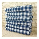 Pano Sacaria Xadrez 50x75cm Resistente Absorvente para Limpeza e Pano de Chão