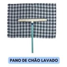 Pano Sacaria Xadrez 50x75cm Resistente Absorvente para Limpeza e Pano de Chão