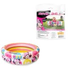 Piscina Infantil Minnie 37L 65x17cm Inflável Colorida para Bebês e Crianças Disney