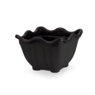VASO FLOR QUADRADO MEDIO PRETO 4L 25X25X17,5CM UN. INJEPLASTEC