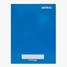 CADERNO COSTURADO 1/4 96F ASTRAL AZUL