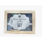 Porta Retrato De Pinus 10x15cm Acetato