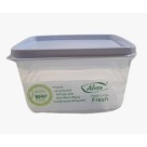 POTE QUADRADO 500ML FRESH BRANCO UN. ALVES PLASTIC